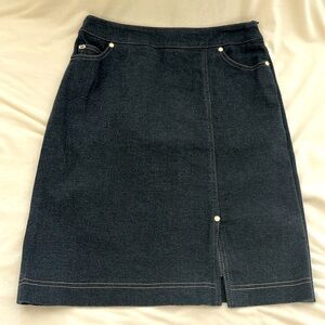 Escada Jean Skirt